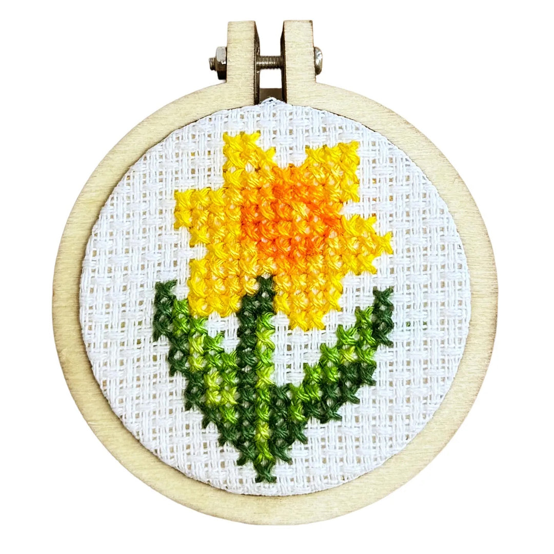 Mini Broderingskit You Brighten My Day