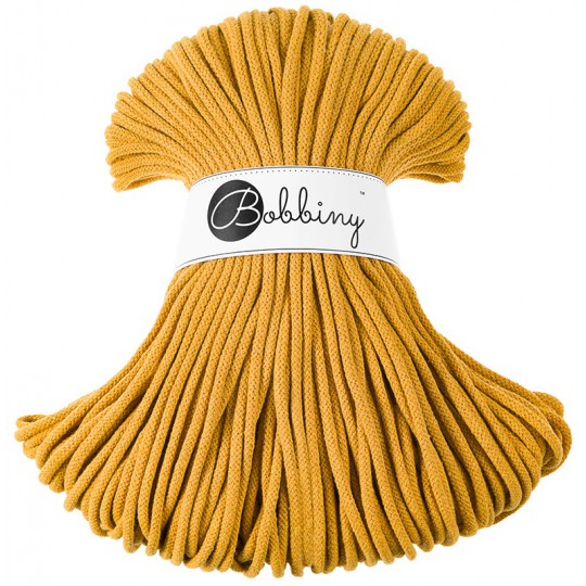 Premium 5mm Braided Cord Sennepsgul