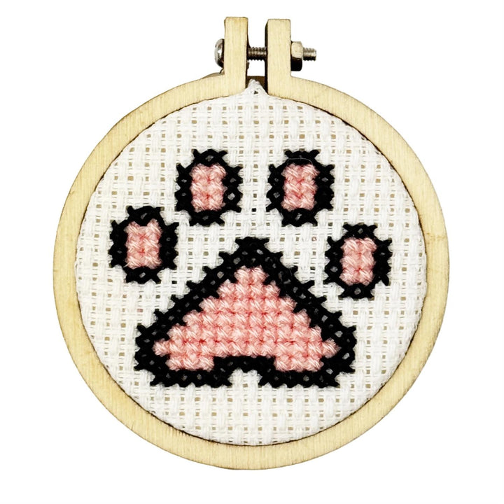 Mini Broderingskit Stay Paw-Some