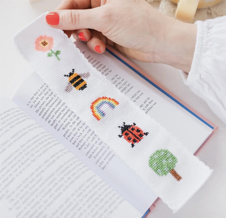 Cross Stitch Bookmark Kit - Nature Rainbow