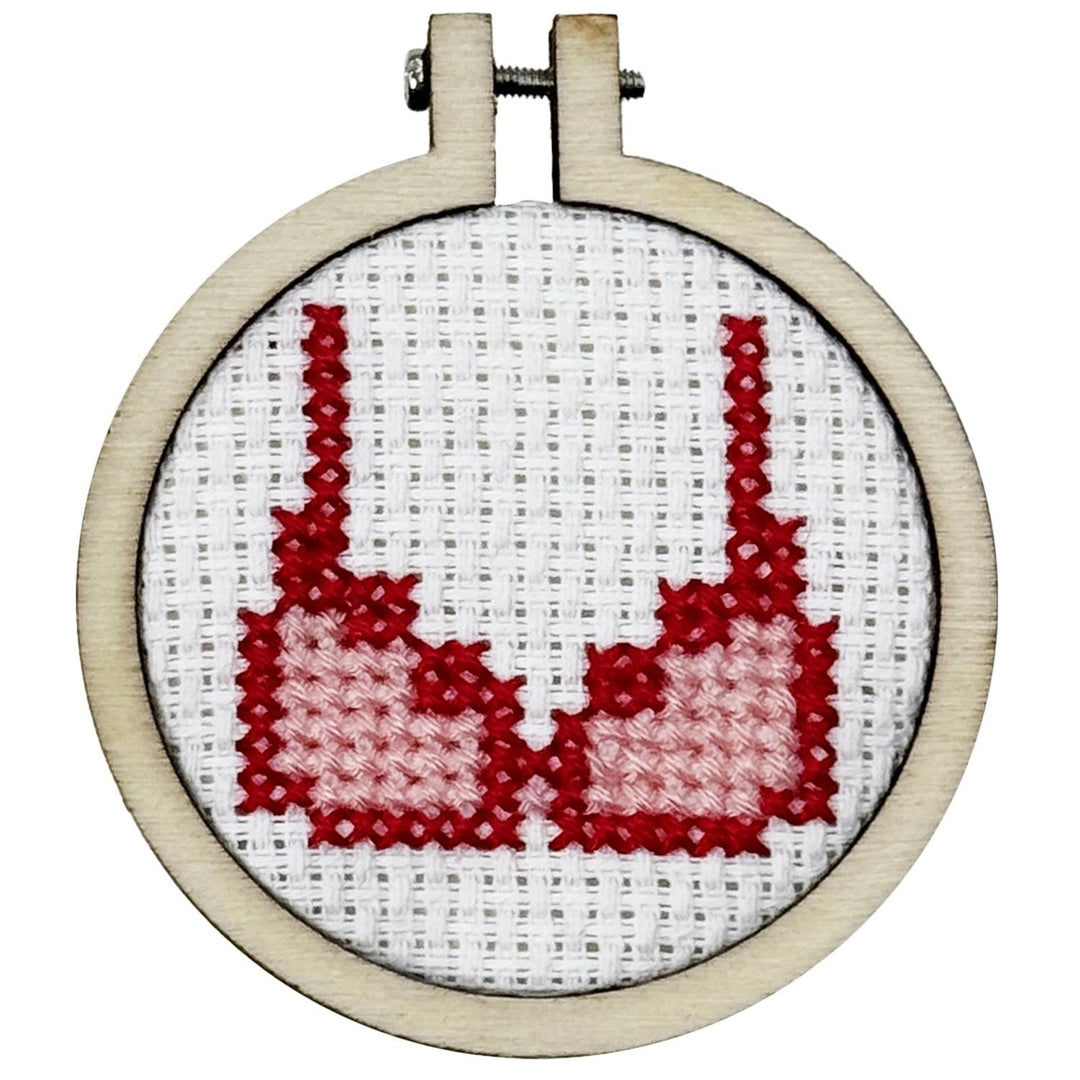 Mini Broderingskit Bravo!