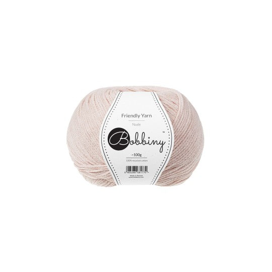 Friendly Yarn 100% Bomull Nude