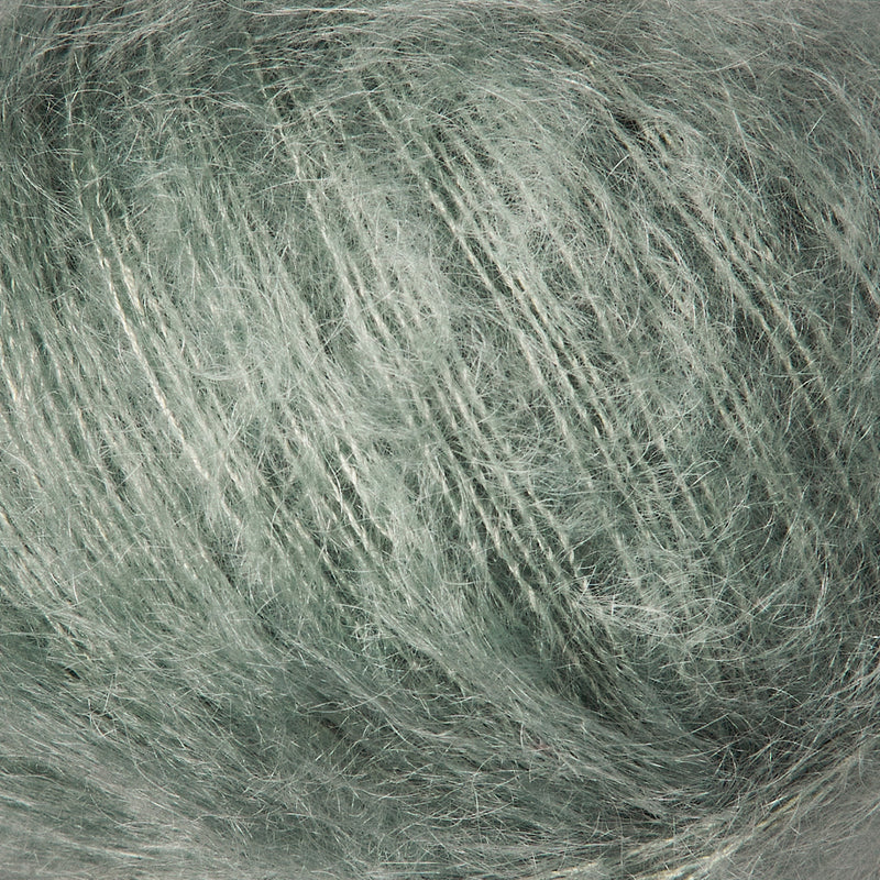 Soft Silk Mohair - støvet Aqua