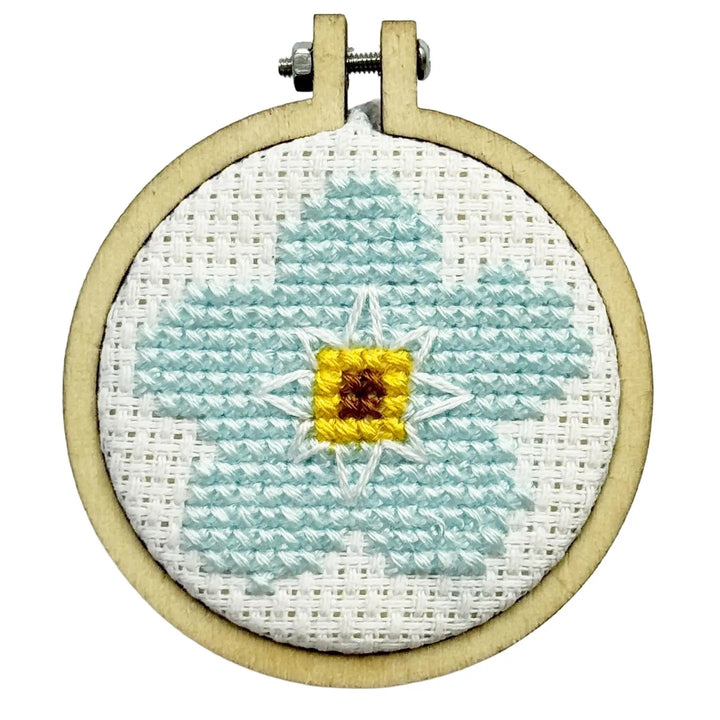 Mini Broderingskit Forget-Me-Not