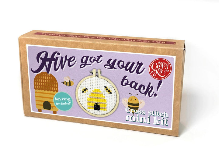 Mini Broderingskit Hive Got Your Back!