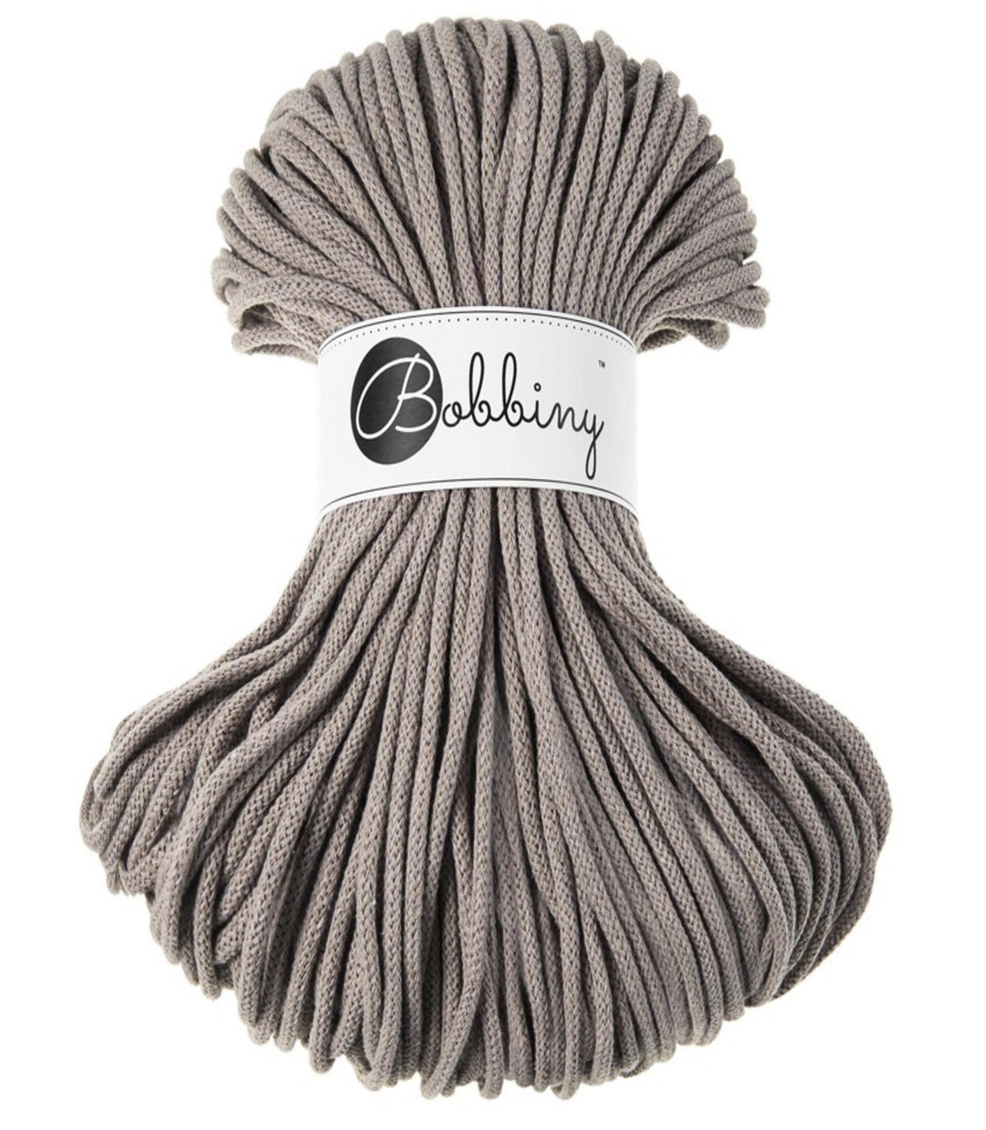 Premium 5mm Braided Cord Kaffe