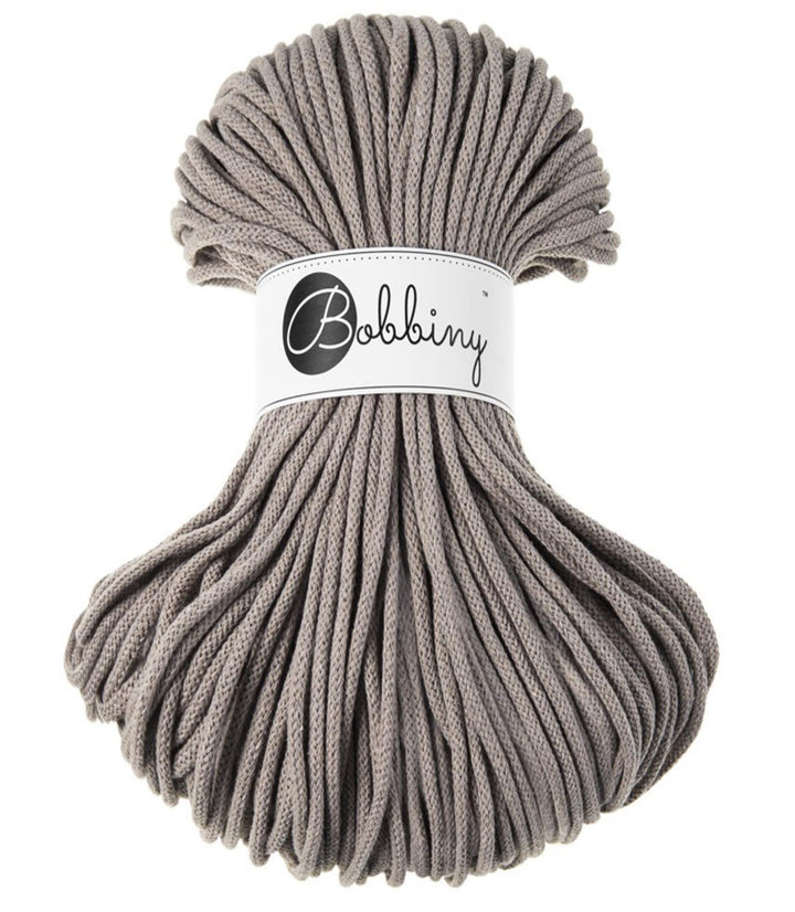 Premium 5mm Braided Cord Kaffe