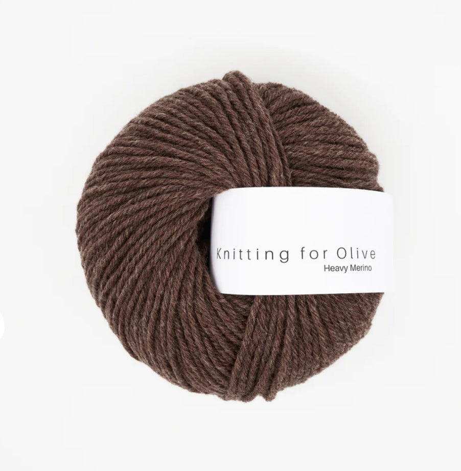HEAVY Merino - Mørk Cognac