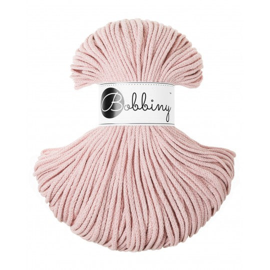 Junior 3mm Braided Cord Pastell Rosa