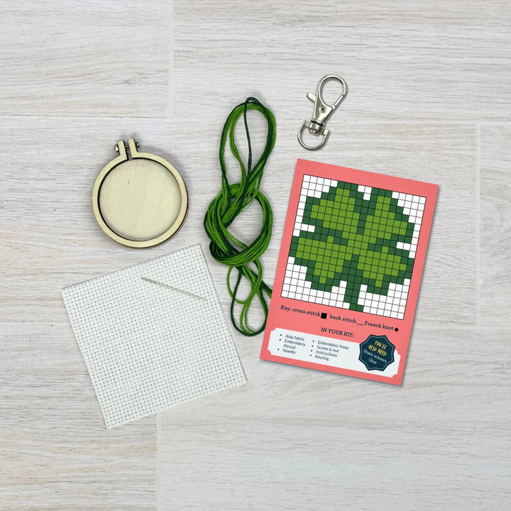Mini Broderingskit Good Luck