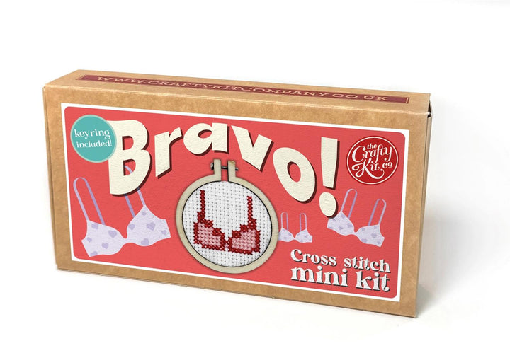 Mini Broderingskit Bravo!