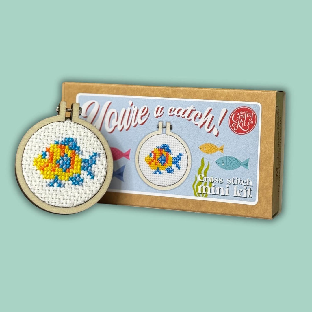 Mini Broderingskit You´re A Catch