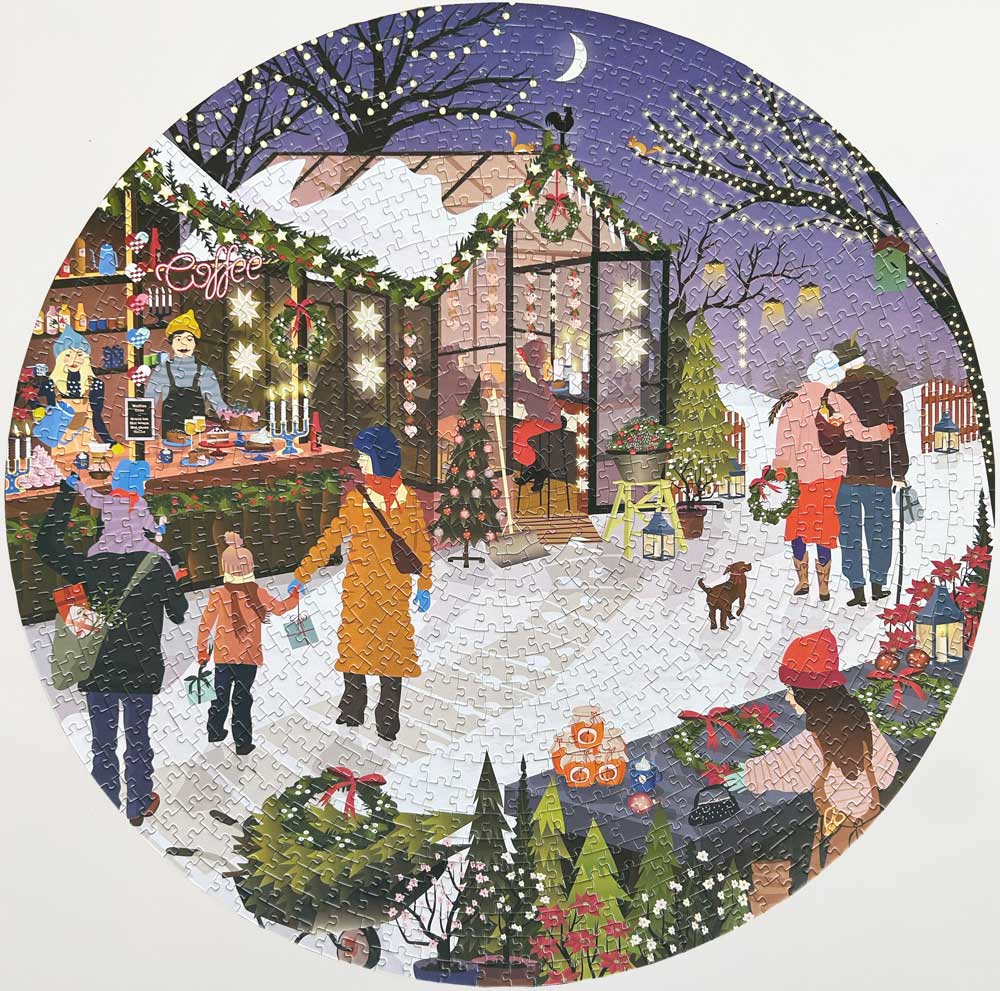 Christmas Market - puzzle 1000pcs