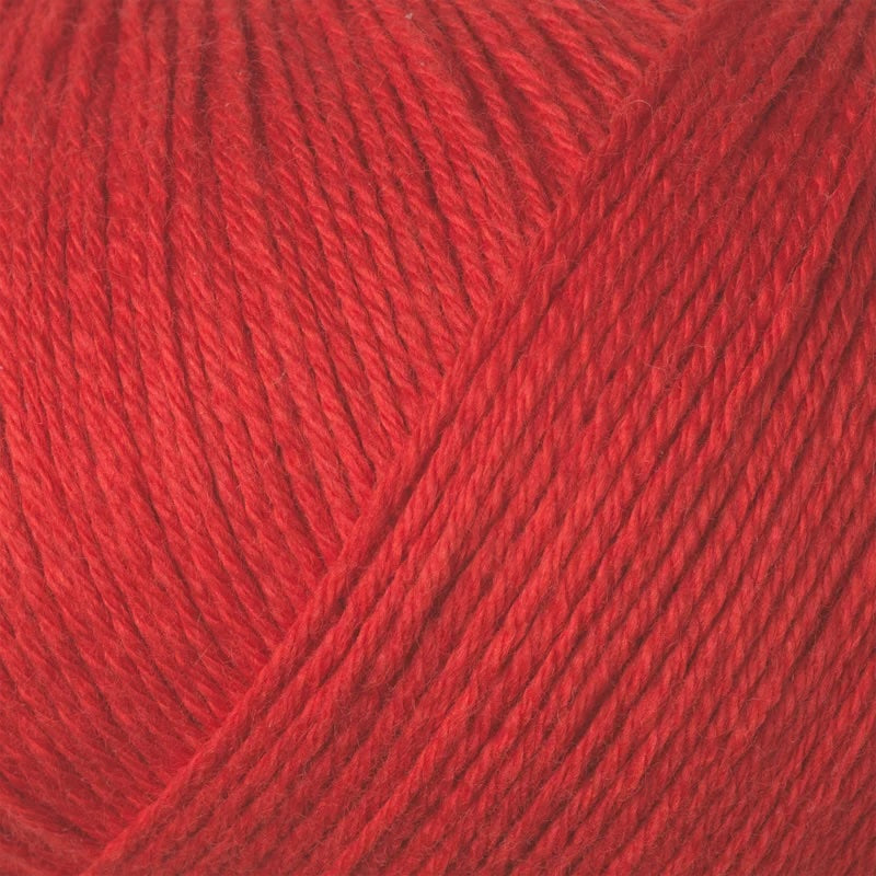 Cotton Merino - Ripsrød