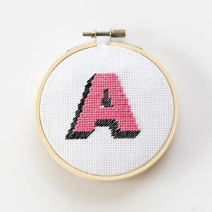 Cross Stitch Kit Alphabet