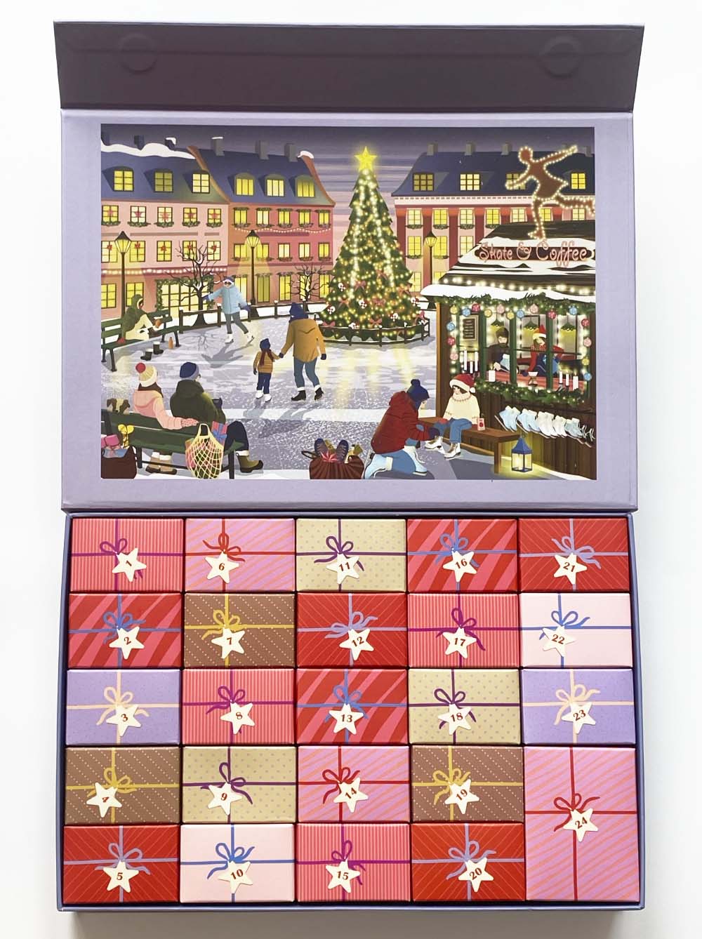 Skate & Coffee Adventskalender - 1000 Brikker