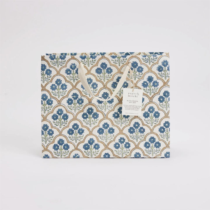 Block Printed Gift Bag