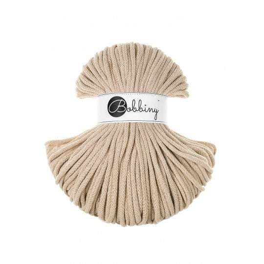 Premium 5mm Braided Cord Varm Beige