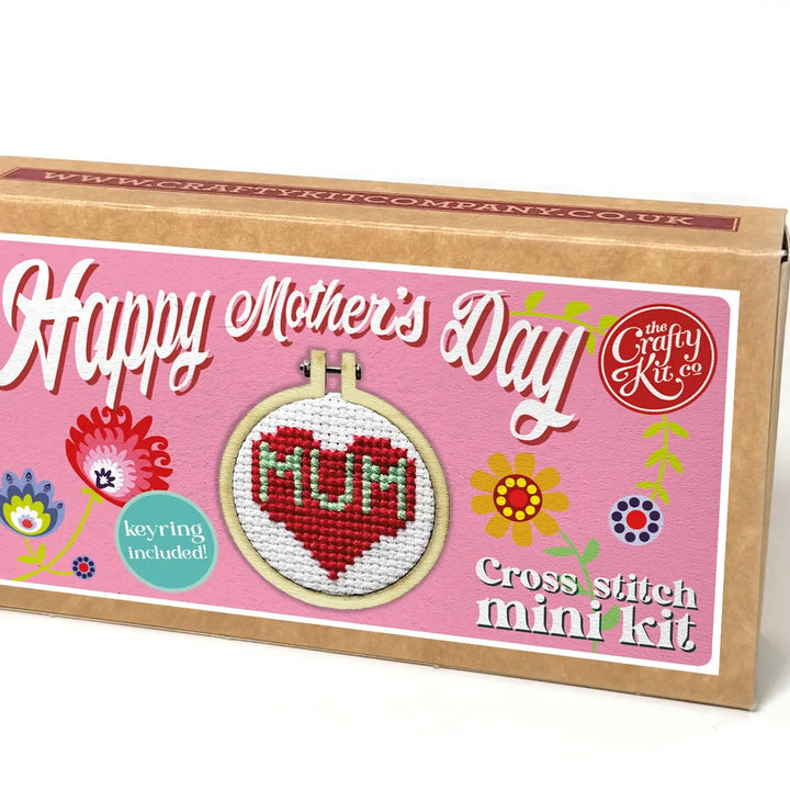 Mini Broderingskit Happy Mothers Day