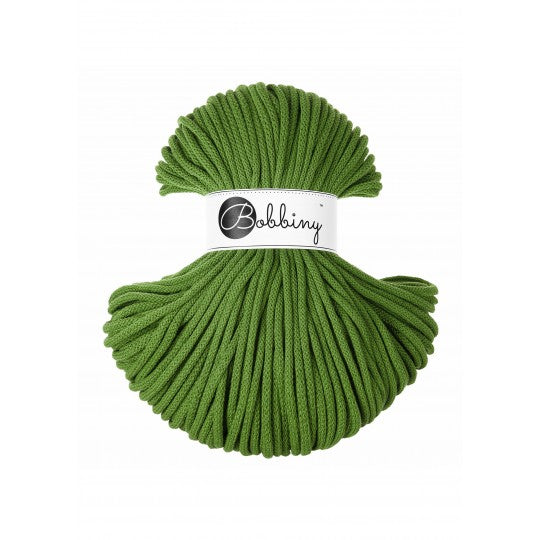 Premium 5mm Braided Cord Mosegrønn
