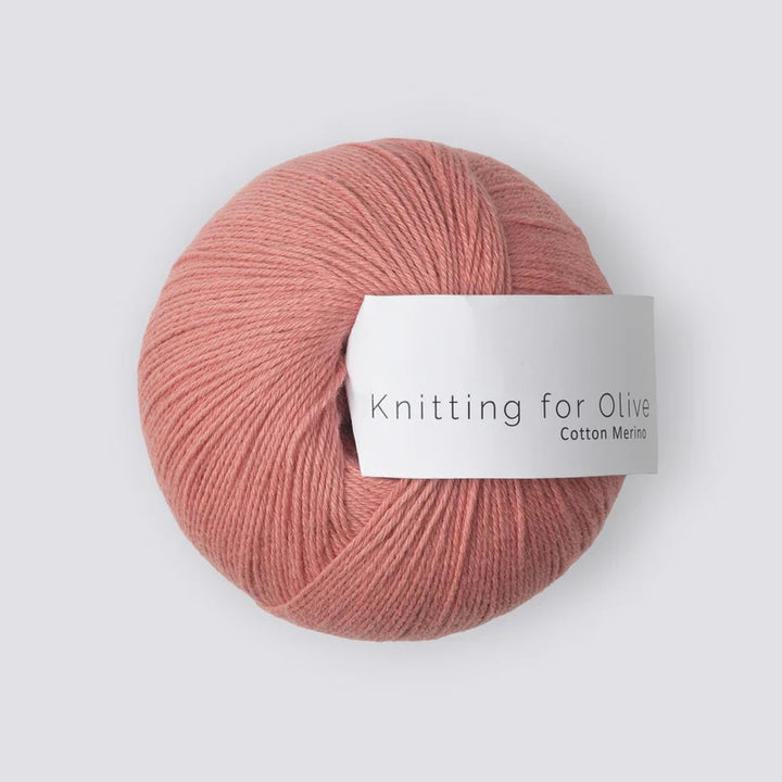 Cotton Merino - Rabarbra