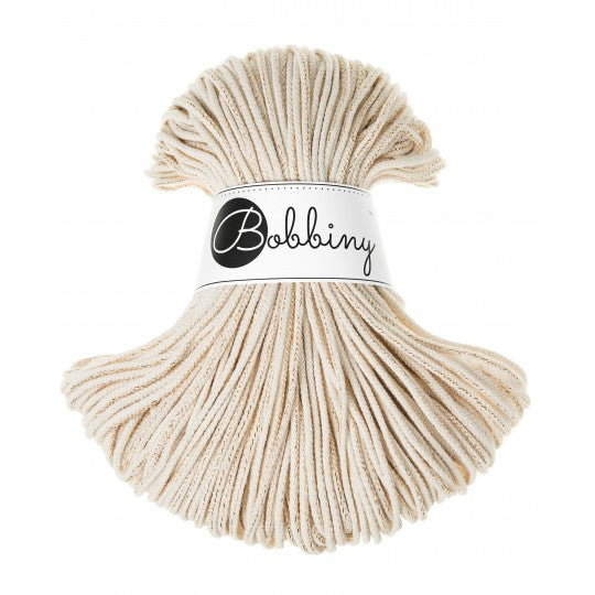 Junior 3mm Braided Cord Glitter Natural