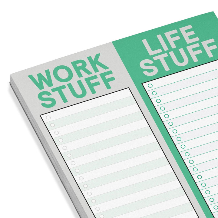 Work Stuff/Life Stuff Notepad