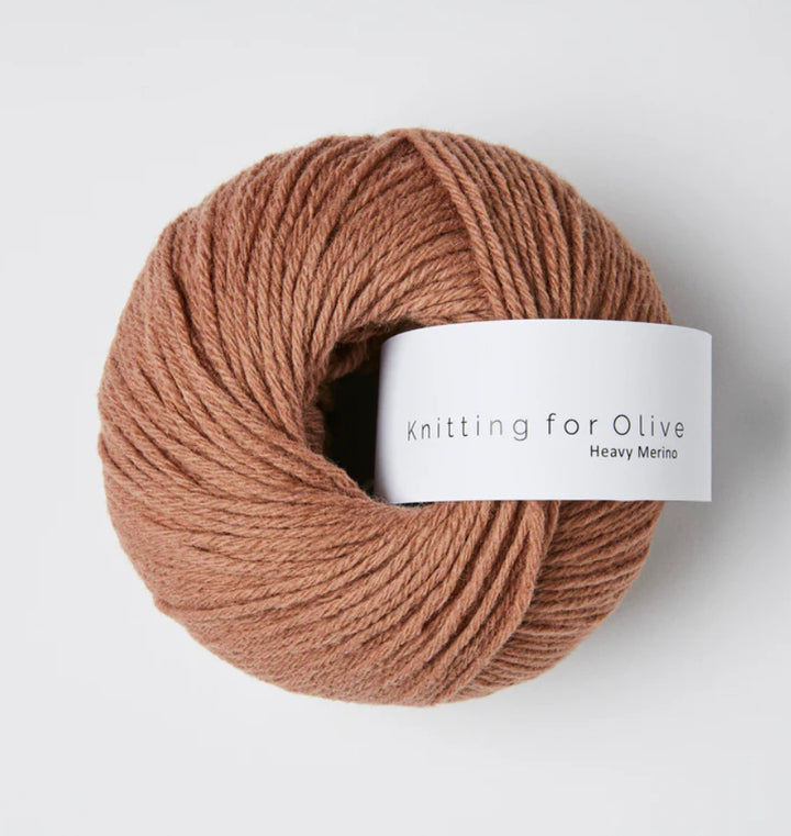 HEAVY Merino - Brun Nougat