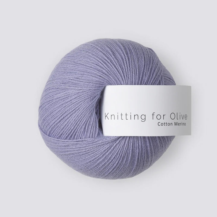 Cotton Merino - Blåbæris