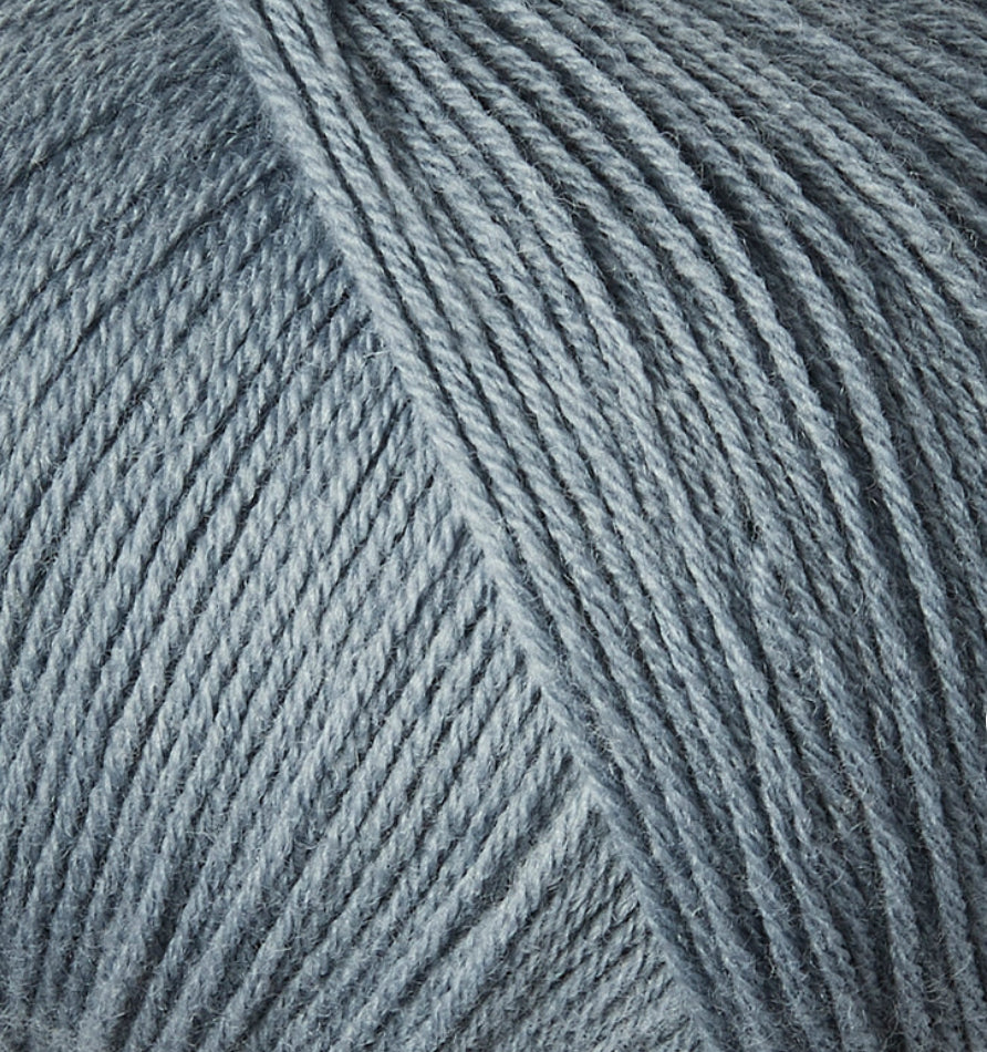 Merino - Støvet Dueblå