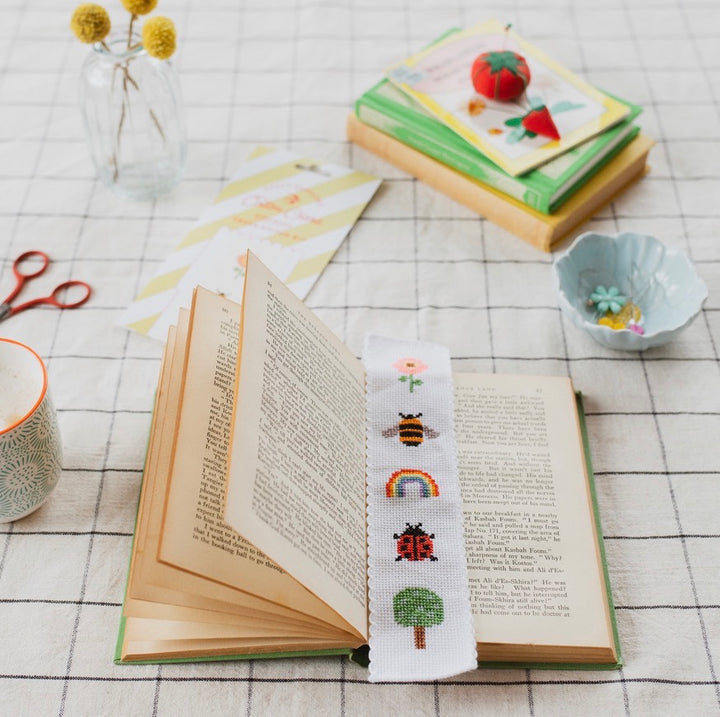 Cross Stitch Bookmark Kit - Nature Rainbow